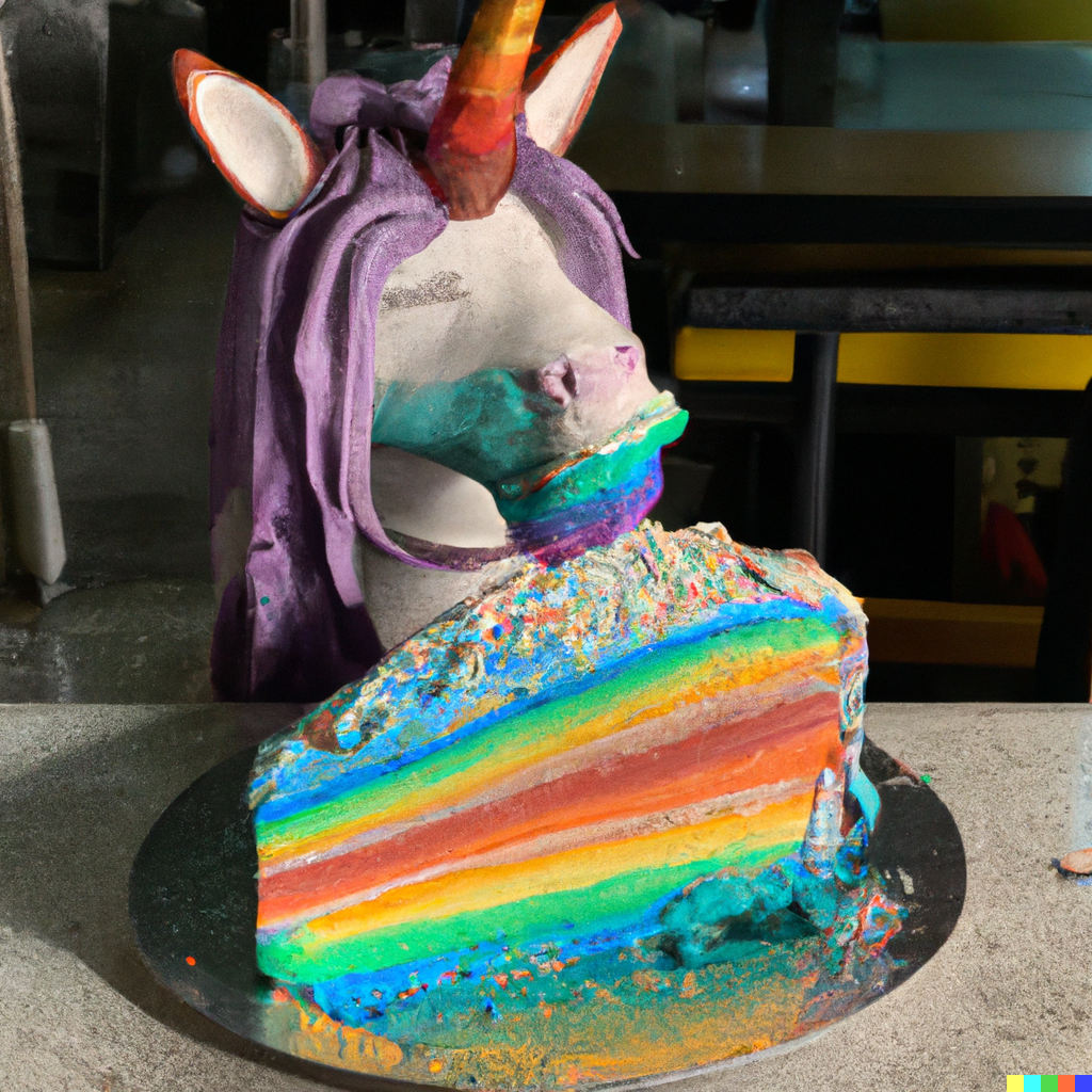 DALL·E 2023-01-04 14.29.40 - unicorn eating a rainbow cake.png